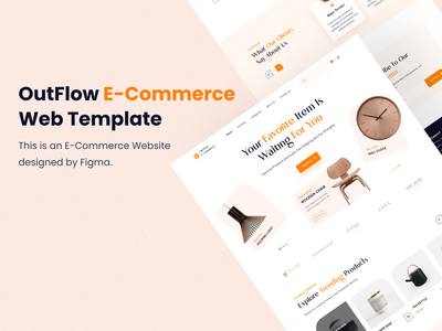OutFlow电子商务网站模板(OutFlow E-Commerce Website Template)