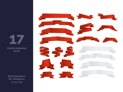 纸丝带包(Paper Ribbons Pack)
