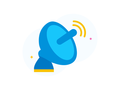 抛物线平面图标(Parabola flat icon)