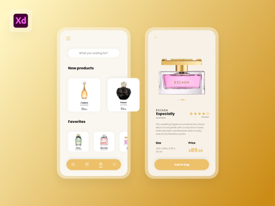 香水店App探索(Perfume Shop App Exploration)