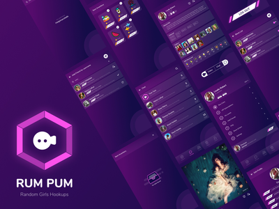 RUM PUM - 实时视频通话 UI 设计部分 - 2(RUM PUM - Live Video Call UI Design Part - 2)