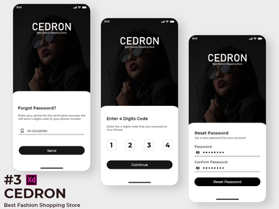 (part-3) - cedron 购物和时尚 UI 套件((part-3) - cedron shopping and Fashion UI kit)