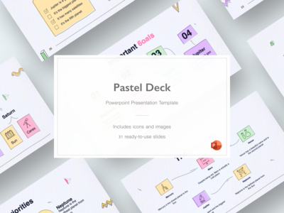粉彩 - 终极演示模板(Pastel - Ultimate Presentation Template)