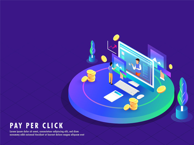 按点击付费概念(Pay per click concept)