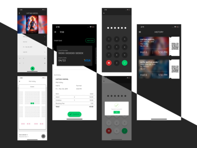 电影院订票 Flutter App (Android & IOS)(Cinema Booking Ticket Flutter App (Android & IOS))