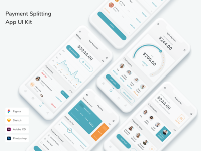 支付拆分应用程序 UI 工具包(Payment Splitting App UI Kit)