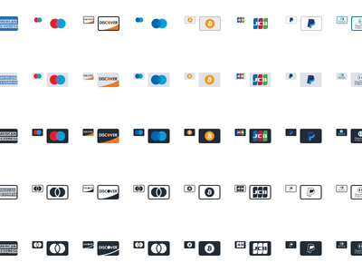XD、Sketch、Figma、Studio、Ai 中的所有付款图标(All Payment Icon in XD, Sketch, Figma, Studio, Ai)