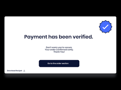 支付验证卡登陆页面灯(Payment verification card Landing Page light)