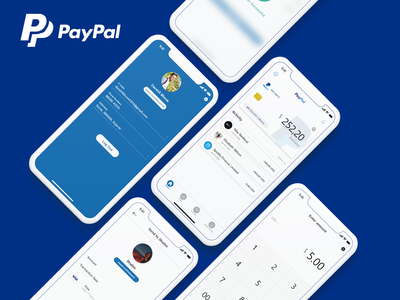 贝宝重新设计应用程序用户界面(Paypal Redesign App UI)