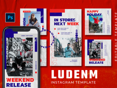 Ludenm - 炒作 Instagram 故事和帖子(Ludenm - Hype Instagram Stories and Post)