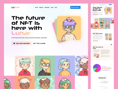 NFT 集合登陆页面(NFT collection landing page)