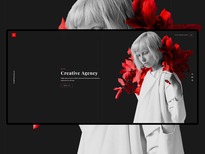 Pekko - 创意数字代理 - 黑暗主题(Pekko - Creative Digital Agency - Dark Theme)