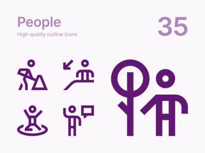 人物图标(People icons)