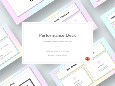 Performance Deck - 终极演示模板(Performance Deck - Ultimate Presentation Template)