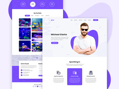 个人作品集-网站-II(Personal-Portfolio-Website-II)