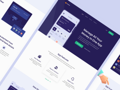 个人理财应用网站(Personal Financial App Website)