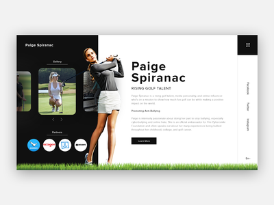 个人网站登陆页面设计(Personal Website Landing Page Design)