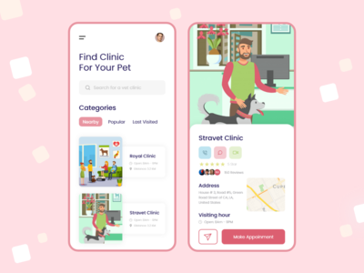 宠物护理 |移动应用(Pet Care | Mobile App)