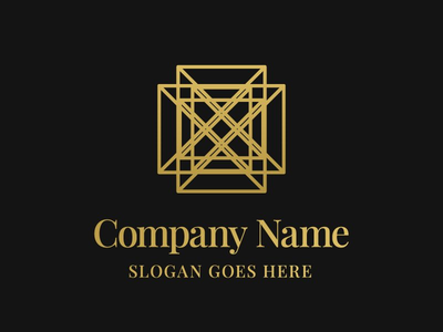 豪华标志模板 010(Luxury Logo Template 010)