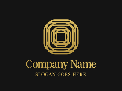 豪华标志模板 011(Luxury Logo Template 011)