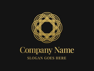 豪华标志模板 013(Luxury Logo Template 013)