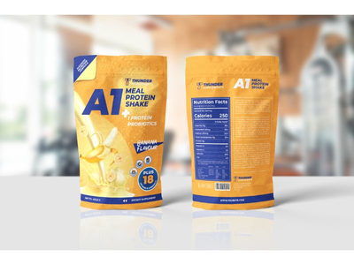 包装模板香蕉麦片(Packing Template Banana Cereal)