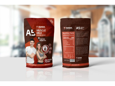 包装模板肌肉牛奶(Packing Template Muscle Milk)