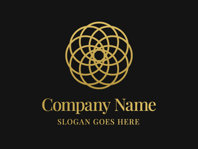 豪华标志模板 016(Luxury Logo Template 016)