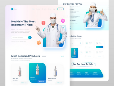 药房登陆页面(Pharmacy Landing Page)