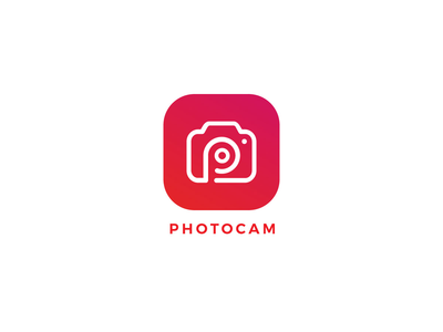 照片凸轮矢量标志设计模板(Photo Cam Vector Logo Design Template)