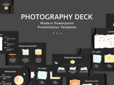 摄影PowerPoint演示模板(Photography PowerPoint Presentation Template)