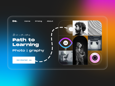 摄影工作室登陆页面(Photography Studio Landing Page)