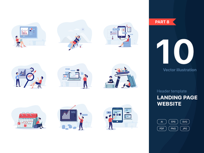 [第 8 部分] 网站插图集([Part 8] Website illustrations set)