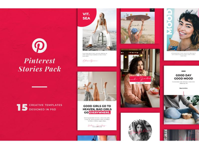 Pinterest 故事包(Pinterest Stories Pack)