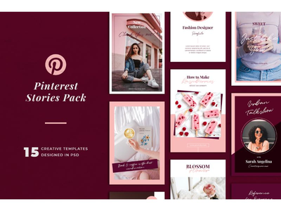 Pinterest 故事包(Pinterest Stories Pack)
