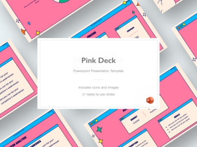 Pink Deck - 终极演示模板(Pink Deck - Ultimate Presentation Template)