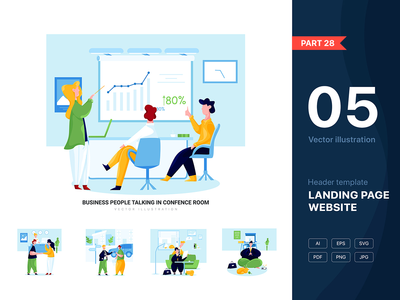 [第 28 部分] 网站插图集([Part 28] Website illustrations set)