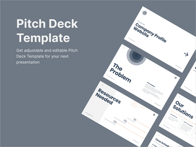 Pitch Deck 2022 模板(Pitch Deck 2022 Template)