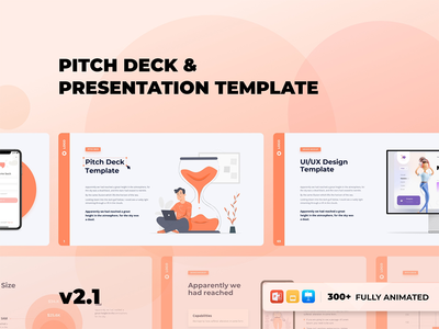 Pitch Deck - 动画演示包(Pitch Deck - Animated Presentation Bundle)