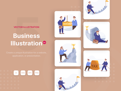 M69_商业插画_v2(M69_Business Illustrations_v2)