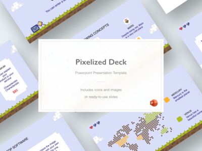 Pixalized - 终极演示模板(Pixalized - Ultimate Presentation Template)