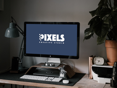 像素创意工作室徽标(PIXELS Creative Studio Logo)