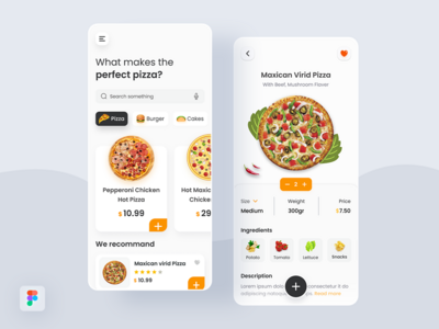 披萨外卖应用挑战。(Pizza Delivery App Challenge.)