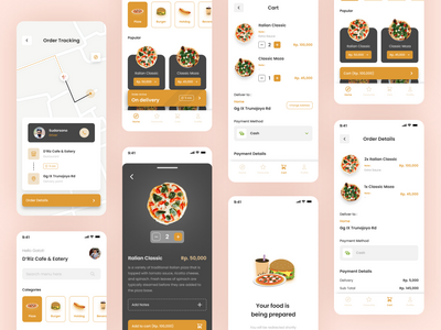 送餐应用(Food Delivery App)