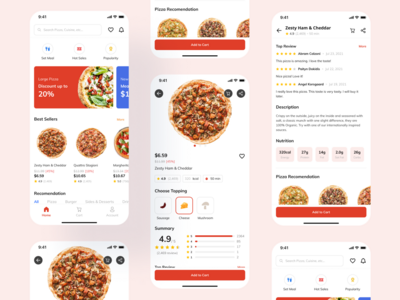 披萨外卖应用(Pizza Delivery App)
