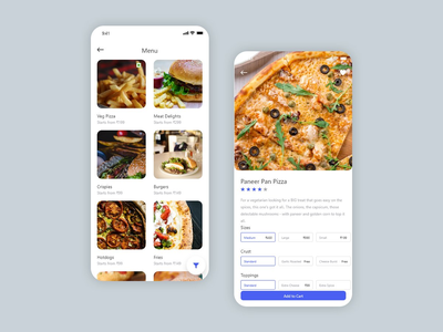 披萨用户体验(Pizza UI UX)