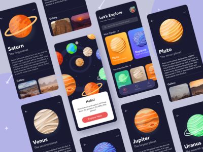 星球应用程序设计(Planet App Design)