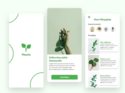 植物应用程序用户界面(Plant App UI)