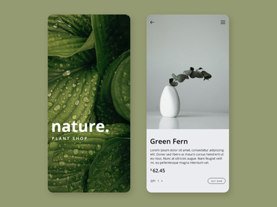 植物商店应用程序(Plant Shop App)