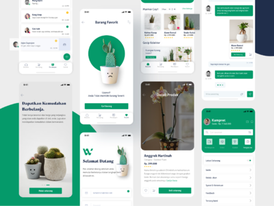 植物商店应用程序设计 |电子商务(Plant Shop App Design | E-Commerce)
